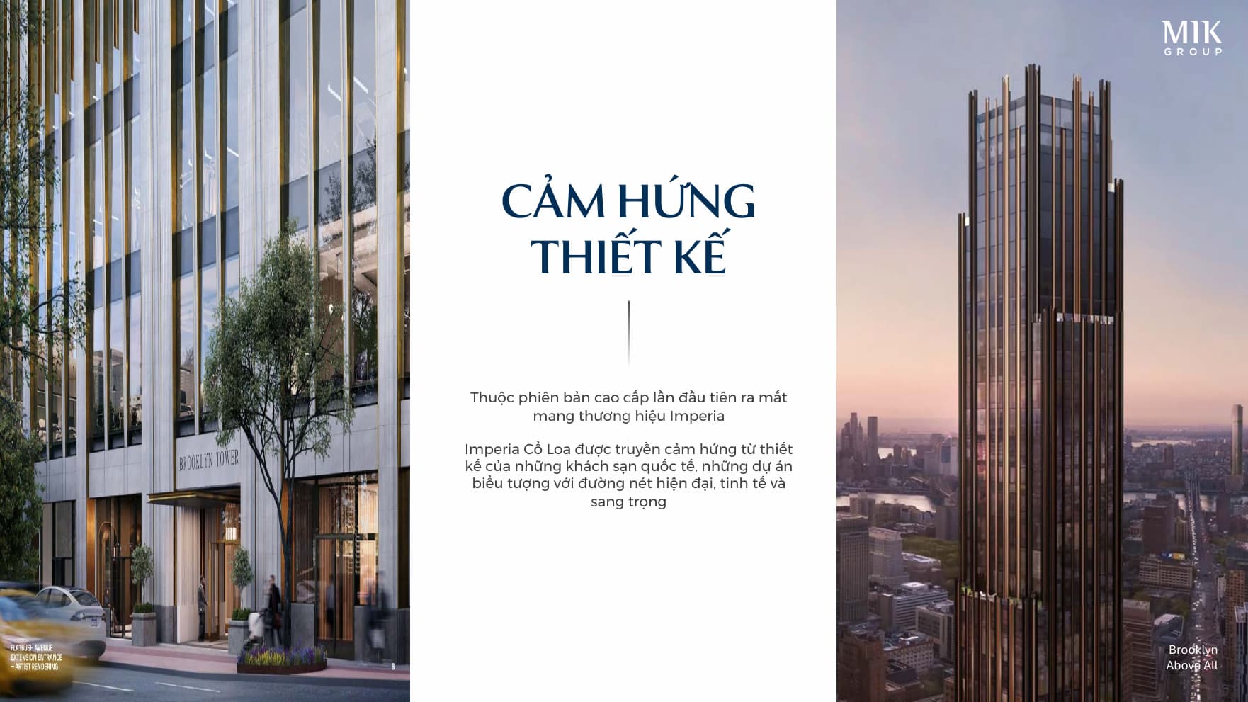 Kiến trúc dự án Imperia Signature