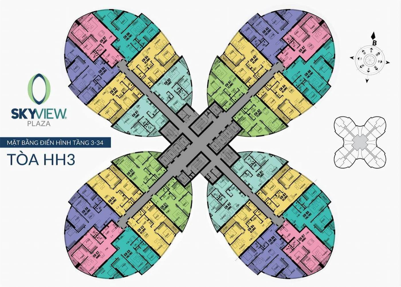 Căn hộ Thiết kế The Queen 